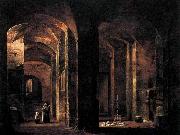 Francois-Marius Granet Crypt of San Martino ai Monti, Rome oil on canvas